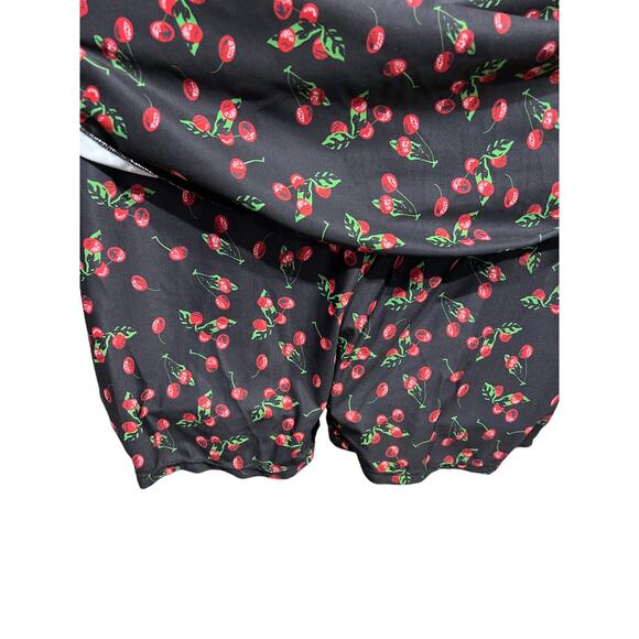 Summer Mae 4XL Plus Size One Piece Swimsuit Black Cherry Skirt Short Modest NEW - Picture 8 of 12